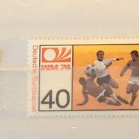 Bund MiNr. 812 Fußball-WM postfrisch M€ 2,40 #F51e