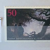 Bund MiNr. 815 Caspar David Friedrich ungebraucht M€ 1,30 #F53a