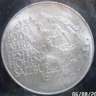 100 Schilling / 900. Jahre Festung Hohensalzburg 1977