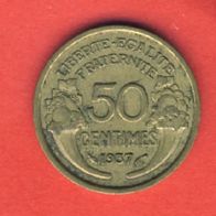 Frankreich 50 Centimes 1937