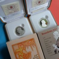 Vatikan 2011 5 Euro + 10 Euro PP Gedenkmünzen *