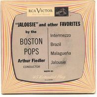 Boston Pops Orchstra - Jalousie US 7" EP red Vinyl