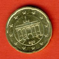 Deutschland 20 Cent 2010 G