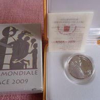 Vatikan 2009 5 Euro PP Gedenkmünze Silber * *