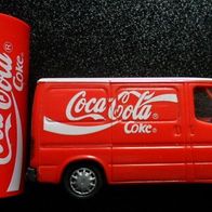 Coca - Cola Ford Transit mit Hänger Coladose