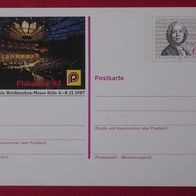 Sonderpostkarte Nr.15 "Intern. Briefmarkenmesse" 1987