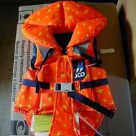 Kindersicherheitsschwimmweste in Tagesleuchtfarbe