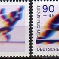 Bund 1979, Nr.1009-1010 postfrisch, MW 3,00€(Randstück