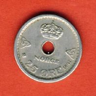 Norwegen 25 Öre 1947
