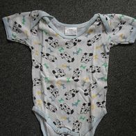 Body, weiß mit Hundemotiv, Gr. 74/80 (T#)
