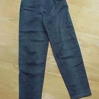 Blaue Jeans mit Leo Print Gr. 34/36