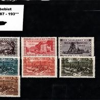 Mi. 187 - 193 * * Volksabstimmung