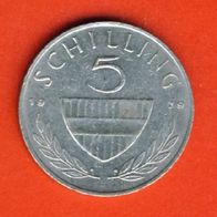 Österreich 5 Schilling 1979