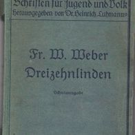 Altes Buch " Dreizehnlinden" von Fr. W. Weber