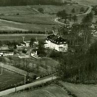 23714 Malente-Gremsmühlen - Kiebitzhörn DRK - Erholungsheim Luftbild um 1960