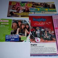 Saphir Girlband Bericht Clippings Sammlung #643