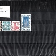 Mi. 69 - 72 700 Jahre Kölner Dom