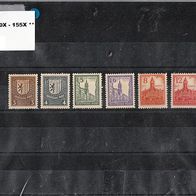 Mi. 156X - 161X * * Thüringen
