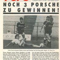 Fußball TOTO Vorschau Runde 32 08/1987 FC Tirol SK VÖEST Linz First Vienna FC