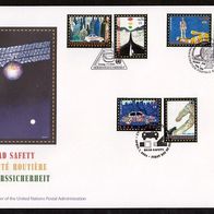 Vereinte Nationen (UNO) - Trio-Ersttagsbrief FDC vom 07. April 2004 o <