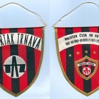 Wimpel pennant fanion Spartak TAZ Trnava Tyrnau CSSR Slowakei Slovensko Slovakia