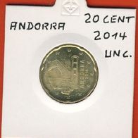 Andorra 20 Cent 2014 Top