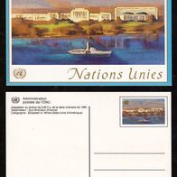 Vereinte Nationen (UNO) Genf-Ganzsachen - Postkarten - Mi. Nr. P 8 aus 1992 <