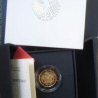 50 Euro Goldmünze Lutherrose (A -Berlin) BRD 2017-Box + Zertifikat