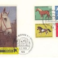 #9 Jugendmarken 1969 Pferde Ponny Voll- Warm- Kaltblut