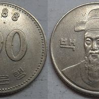 Südkorea 100 Won 1988 ## F