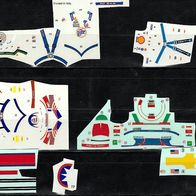 Decals Fahrerhelme & Gurte 1 1:20