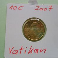 Vatikan 2007 10 Cent