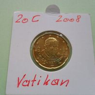 Vatikan 2008 20 Cent