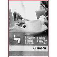 Bosch - Gebrauchsanleitung für Durchlaufschnitzler MUZ4DS2 - Original