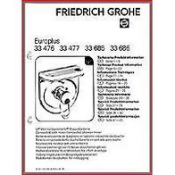 Grohe - Technische Produktinformation (2) - Einhandmischbatterien Europlus - Original