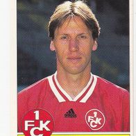 Panini Fussball 1995 Wolfgang Funkel 1. FC Kaiserslautern Nr 43