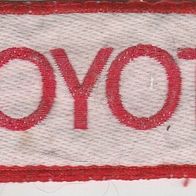 Aufnäher von Toyota alt