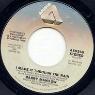 Barry Manilow - I made it through the rain US 7" 80er