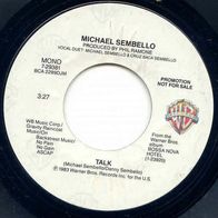 Michael Sembello - Talk US 7" Promo 80er