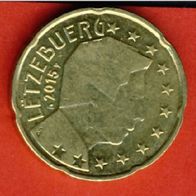 Luxemburg 20 Cent 2015