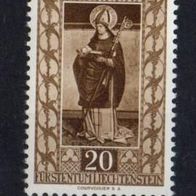 Liechtenstein Michel Nr. 312 postfrisch mit Falz mh