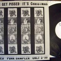 Let´s get pissed-it´s Christmas - rare Promo Punk-Compilation (Oi-Polloi) - mint !!