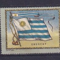 alte Reklamemarke - Flagge von Uruguay - Serie 360 (435)
