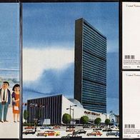 Vereinte Nationen (UNO) New York - Ganzsachen-Postkarten - Mi. Nr. P 32 + P33 * * <