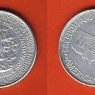 USA 1/2 Half Dollar Washington Carver 1952 Silber Silver RAR