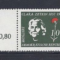 DDR 1957, MiNr: 592 sauber postfrisch, Randstück