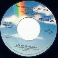 Lee Greenwood - Christmas to christmas / Lone star christmas US 7" Country