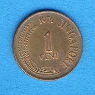 Singapur 1 Cent 1976