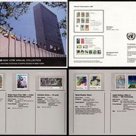 Vereinte Nationen (UNO) New York - Jahressammelmappe 1989 postfrisch * * <