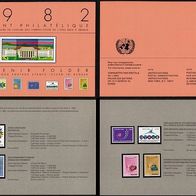 Vereinte Nationen (UNO) Genf-Jahressammelmappe 1982 postfrisch * * <